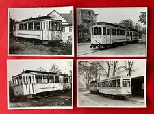 4 x Foto BVG BERLIN BVB Strassenbahn um 1962/63 ( 159595
