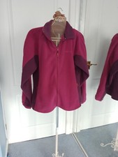 Koko Pink Ladies Fleece Jacket. Size 18