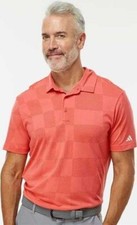 Adidas Men's Ultimate365 Textured POLO GOLF SMALL PRELOVED SCARLET NEW NWT