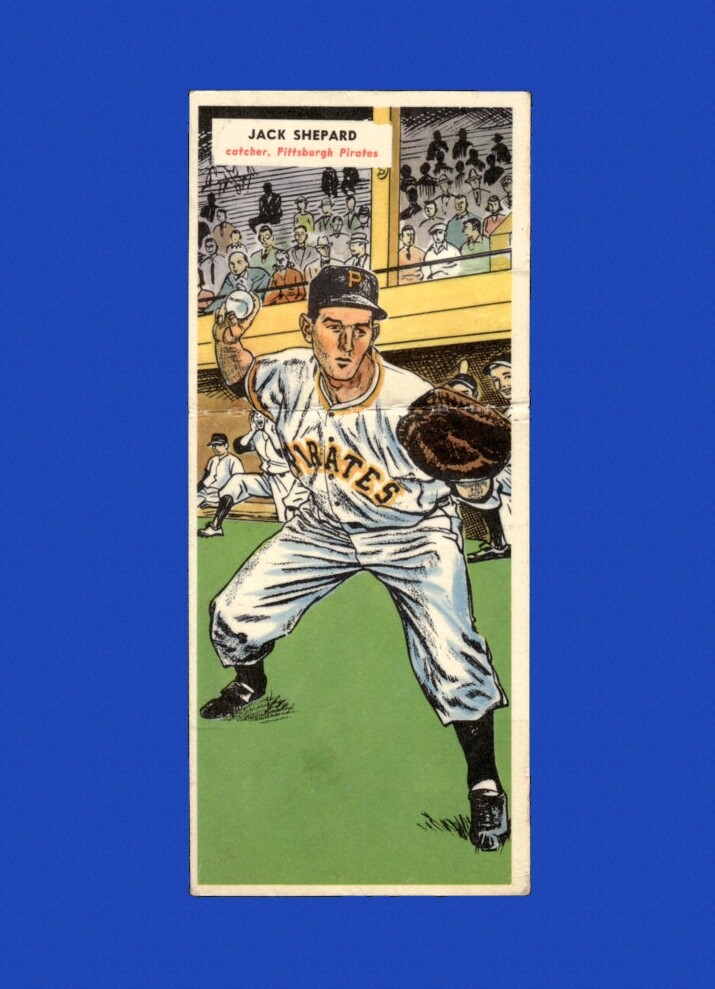 1955 Topps Double Header Set-Break # 23 24 Jack Shepard/Stan Hack VG-VGEX