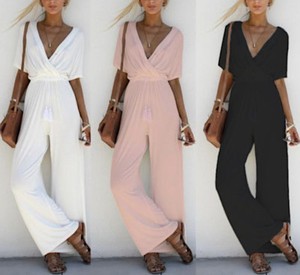 pink long romper