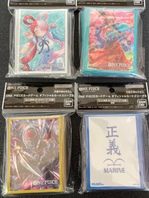 One Piece Card Official Sleeve 70 Sleeves x 4 Types Complete Ver.3 Japan  NEW | eBay
