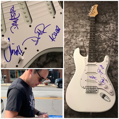 GFA The Reason Doug Robb x4 Band * HOOBASTANK * Signierte E-Gitarre H3 COA
