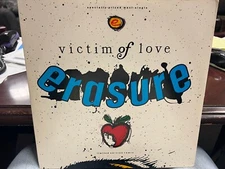 Erasure Victim Of Love 12" 1987 Sire 20740 SYNTH POP