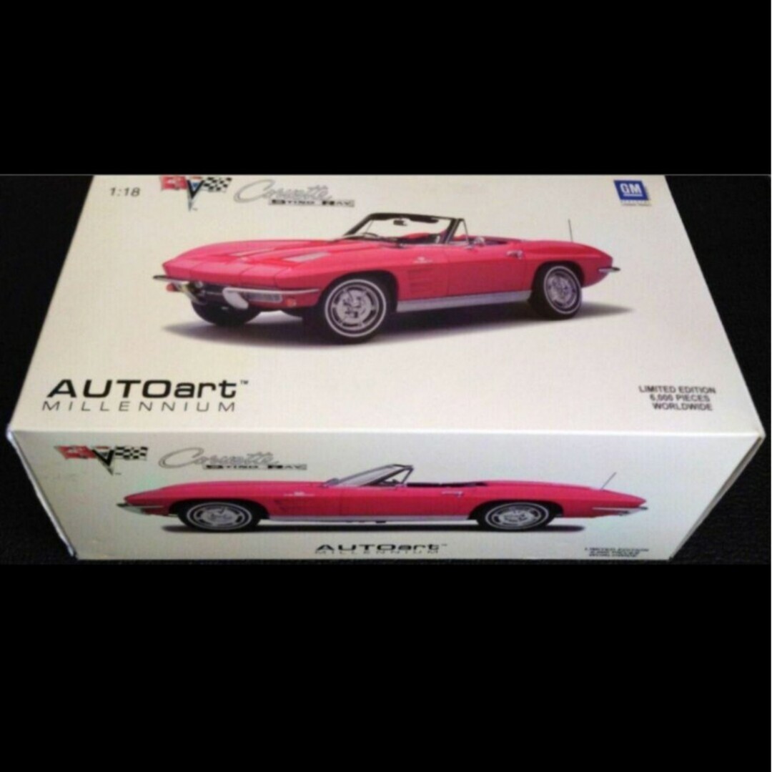 AUTOart Corvette 1963 1/18 　⭐️限定6000台⭐️ AUTOart 1/18 Corvette Sting Ray 1963 Limited Edition 6000pcs
