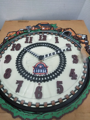 LIONEL Train Clock 掛け時計 Lionel 100th Anniversary Train Clock Train Sounds