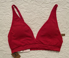 Victoria Secret Pink bra XS Red pullover bralette wire free NWT 29.00