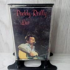 PADDY REILLY LIVE CASSETTE TAPE ALBUM - RARE RETRO VINTAGE FOLK