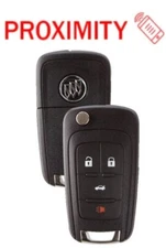 Remote Flip Key for Buick 2010 - 2017  PEPS  OHT05918179 Proximity Keyless Go A+