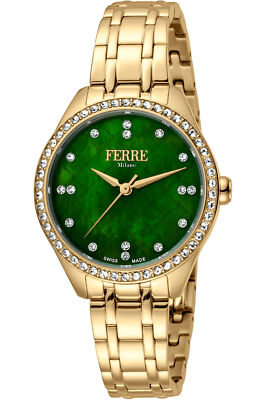 Orologio Donna FERRE' MILANO FM1L116M0071 Acciaio IP Gold IJP