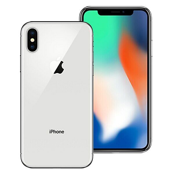 iPhone X Silver 256 GB Softbank - スマートフォン本体