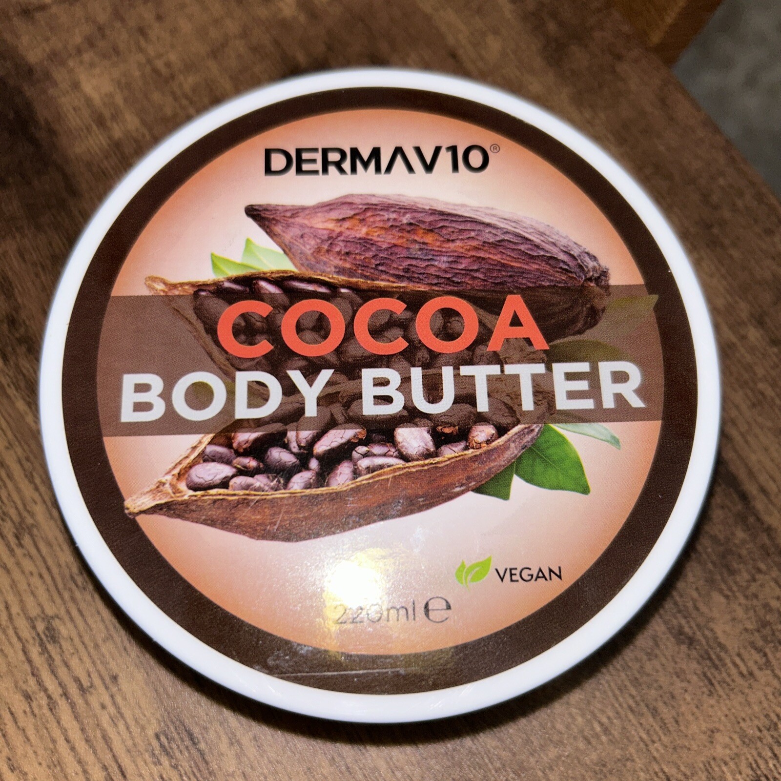 DERMA V10 COCOA BODY BUTTER 220ML