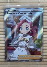 Pokémon Center Lady 185/185 Vivid Voltage Rare Ultra Full Art Pokemon TCG [NM] on eBay