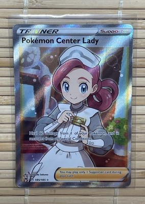 Pokémon Center Lady Vivid Voltage 185/185