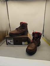 Rocky Rams Horn Composite Toe Internal Met Guard Work Boot Sz 10W New