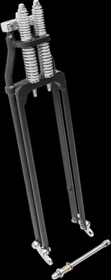 Drag Black Springer Fork Assembly Std Size Harley Softail Deluxe 05-17