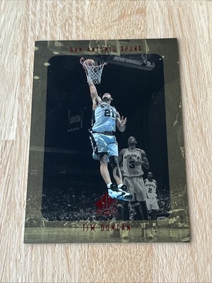 1997-98 SP Authentic Tim Duncan RC #128
