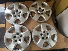 x4 Original Vauxhall 16” Zafira B Astra H Wheel Trims Hub Caps Set