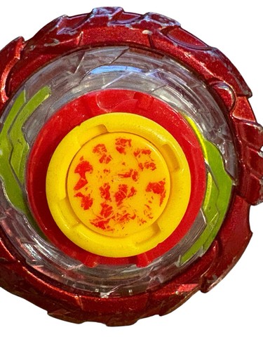 Beyblade Auldey Infinity Nado Spinning Metal Red Yellow - Picture 5 of 19