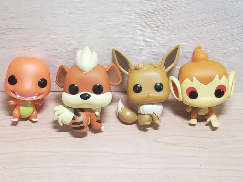 Funko Pop! Vinyl: Pokémon - Lot Of 4 Loose