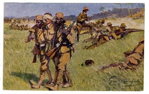 DOA AK Colonial Warrior Donation Deed ASQARIGENFAUE Carta Unused (DA8854