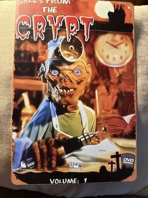 Volume 1  Tales From The Crypt   Metal Tin 7.9 x11.9 .