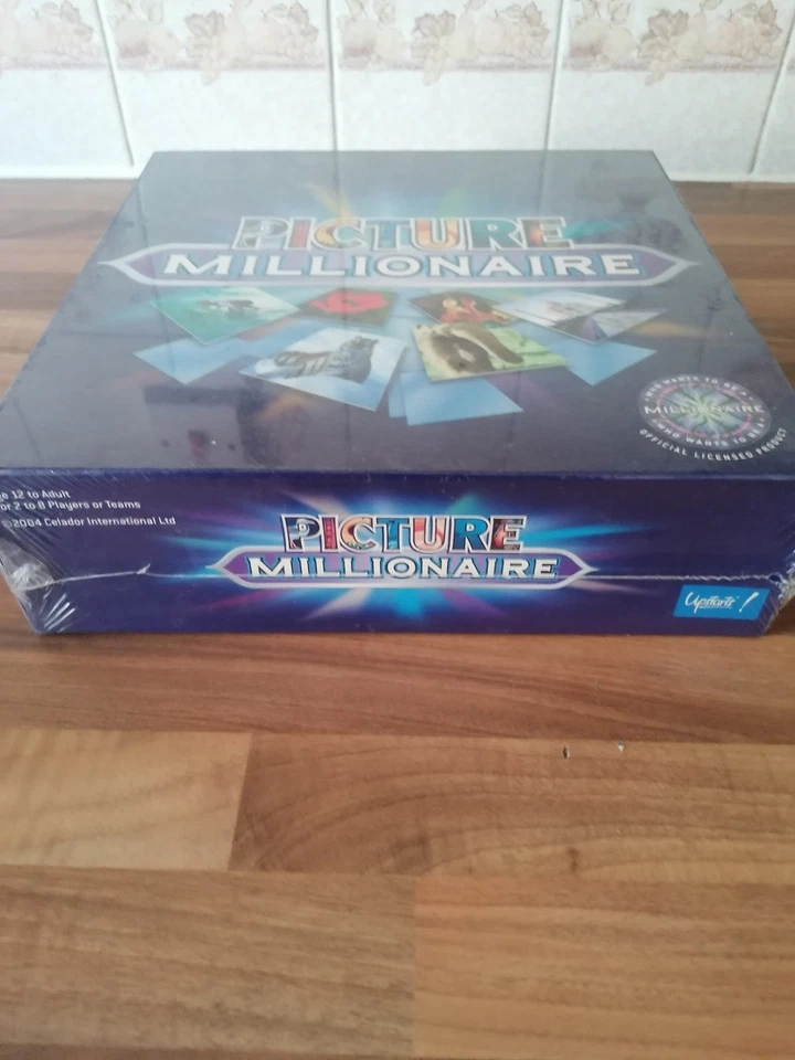 PICTURE MILLIONAIRE FAMILY BOARD GAME New And Sealed - Image 2 of 4