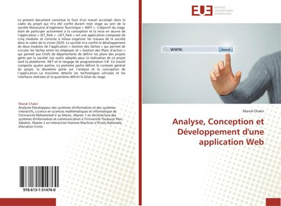 Analyse, Conception et Développement d'une application Web Manal Chakir Buch
