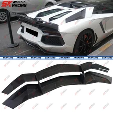 For 12-17 Lamborghini LP700 Dry Twill Weave Carbon Fiber Rear Trunk Spoiler Wing