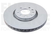 2X Eurobrake Bremsscheibe BelüFtet Ø314Mm FüR Saab 9-3 Cabriolet YS3F Opel