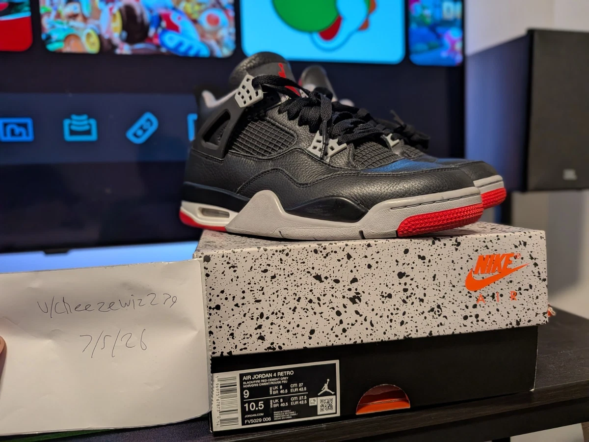 Las mejores ofertas en Jordan 4 Retro Bred Reimagined | eBay