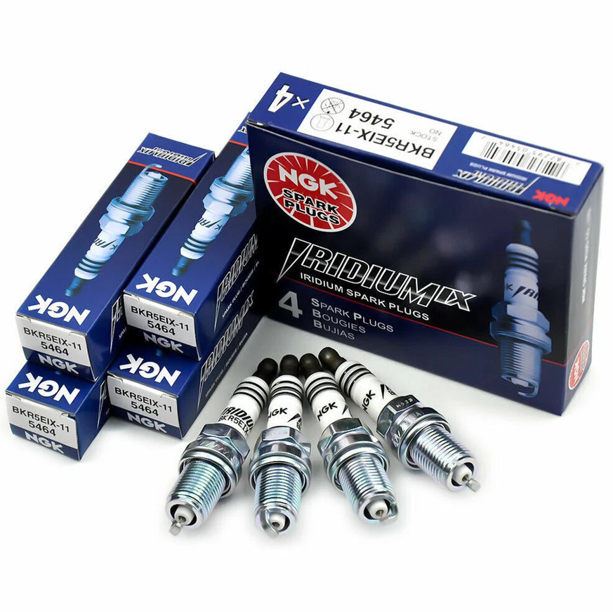 4PCS NGK Iridium IX Spark Plugs For BKR5EIX-11 5464 Toyota Mitsubishi Mazda USA