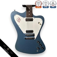 Gibson Firebird NonReverse Electric Guitar Pearl Ham Blue Tested Good Condition