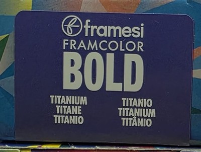Framesi Bold  Titanium Direktziehende Haartönung Tonalizzante diretto 60ml