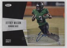 2018 Sage Hit Auto Jeff Wilson Jr Jeffrey Wilson #A-16 Auto 07x4
