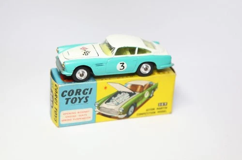 Corgi 309 Aston Martin Competition Model In Original Box - Excellent Vintage