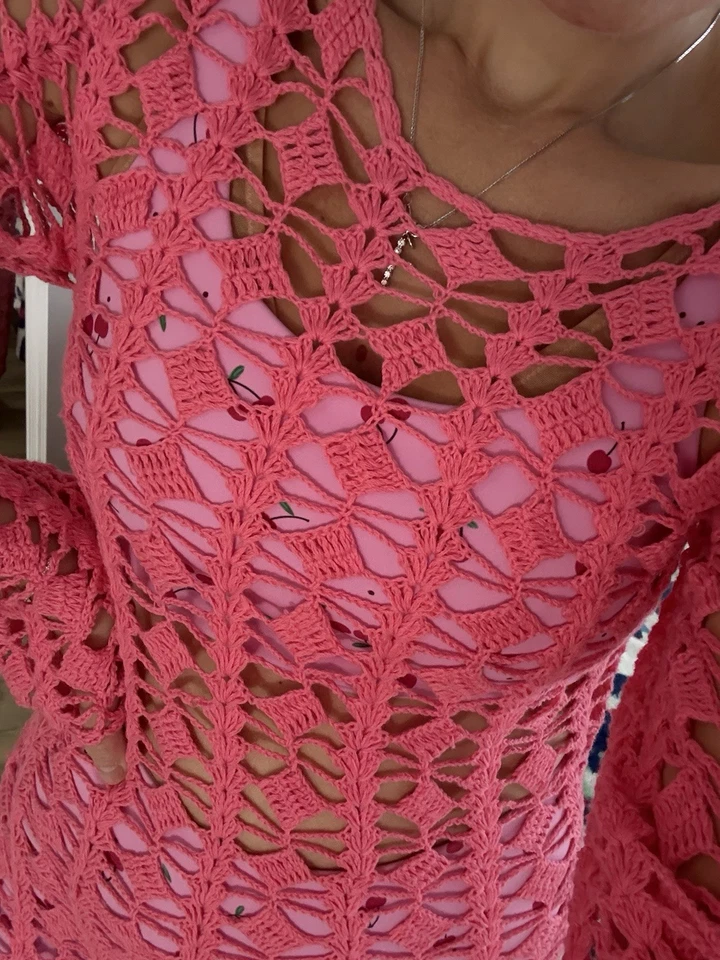 Vestido maxi Beach Riot Ariana Cover-Up rosa novo sem etiquetas, tamanho P - Imagem 2 de 4