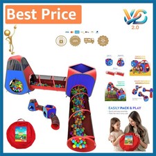 Playtime Kids 4pc Pop Up Play Tent Tunnel Bundle   Indoor Outdoor Toy Set