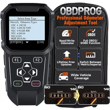 2025 OBDPROG Car Cluster Mileage Odometer Correction Diagnostic Tool OBD Scanner