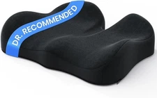 Everlasting Comfort Memory Foam Seat Cushion – Ergonomic U-Shaped Chair Pad for