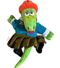 ANIMAL MAGIC  Hand PUPPET Alligator/ Crocodile Plush Green Pretend Play Teacher