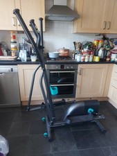 Domyos Elliptical Cross Trainer Machine Cardio Fitness Monitor LCD Home Gym Used