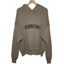 Fear of God ESSENTIALS Men s Knit Pullover in Harvest Size Medium