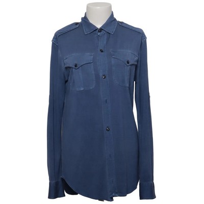 Polo Ralph Lauren, Hemd, Größe: S, Blau, Seide, Einfarbig, Damen #AiS