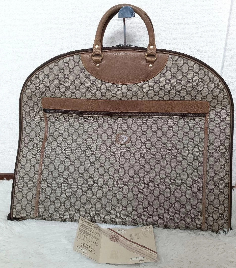 Gucci Leather Garment Bags for sale | eBay