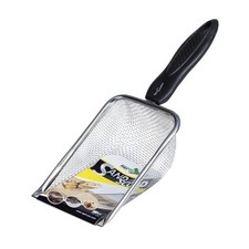 Reptile Sand Shovel Stainless Steel Fine Mesh Scoop Terrarium Substrate Cleaner