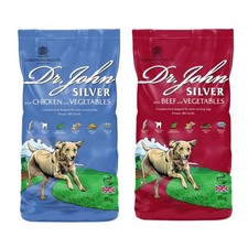 Dr. John Silver Dry Dog Food 2 pack (30kg) - 1 x 15kg Chicken 1 x 15kg Beef 1.46 per kilo