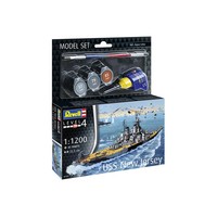 Model Set Battleship Uss New Jersey, Revell Modellbausatz Mit BasiszubehöR