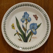 Portmeirion Botanic Garden Salad Plate, Iris, Brand New (second)