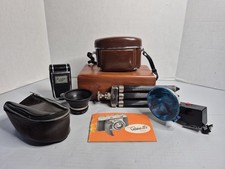 Vintage Kodac Retina IIIc Small c Rangefinder Camera W/ Case  Accessories